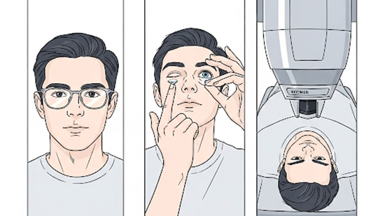 عینک، لنز تماسی و جراحی‌های رفرکتیو 